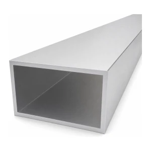 Aliuminio stačiakampė vamzdinė profilis 60×100×4 mm – uždaras profilis EN AW-6060, L=2000 mm