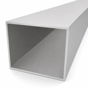 Aliuminio stačiakampis vamzdis 80×100×3 mm – uždaras profilis L=2000 mm