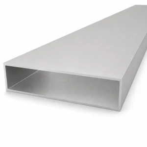 Aliuminio stačiakampė vamzdžio profilis 30×120×2 mm – uždaras profilis L=2000 mm