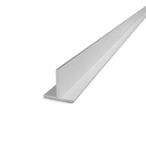 Aliuminio T profilis 30×30×2 mm – konstrukcinis T skerspjūvio profilis L=2000 mm