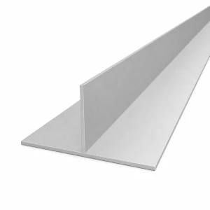 Aliuminio T-profilis EN AW-6060 – T skerspjūvis 100×50×2 mm, ilgis 2000 mm