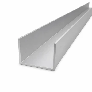 Aliuminio U profilis 60×40×2,5 mm EN AW-6060 – C/U profilis L=2000 mm