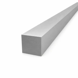 Aliuminio kvadratinis pilnas strypas 35×35 mm EN AW-6060, L=2000 mm
