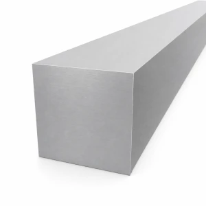 Aliuminio kvadratinis strypas pilnas 70×70 mm – duraluiminis 2017A T4, L=2000 mm