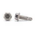 Savisriegis grąžtasraigtas DIN 7504 K 4,8x19 mm – nerūdijantis plienas A2, šešiakampė galva su flanšu 001-923 (1)