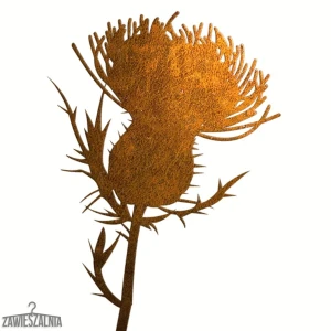 Zawieszalnia – sodo dekoracija Ostropest iš Corten plieno XL 14×98 cm