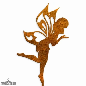Kabykla – sodo dekoracija Fėja Euforija iš corten plieno XL 13×100 cm