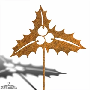 Sodo dekoracija – rūdijantis bugienis XL 92 cm iš corten plieno