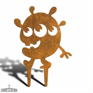 Sodo dekoracija Baisus Monstras Reni iš corten plieno 27×38 cm