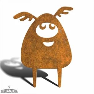 Zawieszalnia – sodo dekoracija Potworny Potwór Apollo M 29×39 cm, Corten plienas