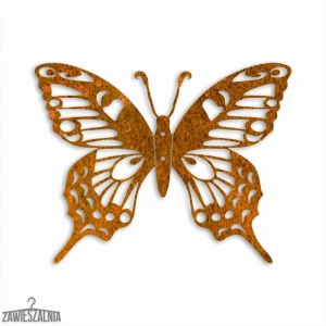 Pakabinama sienų dekoracija 3D Drugelis Rusałka M 30 cm corten plienas