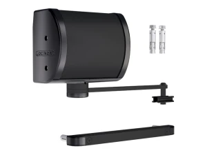 Locinox Panther – hidraulinis vartelių savaiminio užsidarymo mechanizmas montavimui ant sienos ir stulpo, juodas