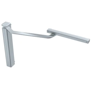 ASSA ABLOY vartelių savaiminio uždarymo mechanizmas su slankiuoju bėgeliu CAM-MOTION, kairinis, sidabrinis