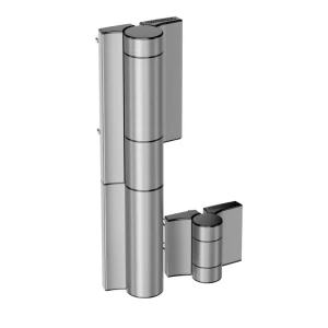 Locinox MAMMOTH180-2 – hidraulinis savaiminio užsidarymo mechanizmas su vyriu vartelių 180° durims, sidabrinis