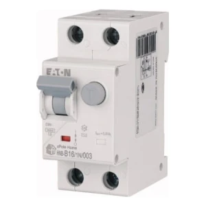 Eaton HNB-B16/1N/003 – diferencinis srovės jungiklis su viršsrovine apsauga B16A 30mA AC