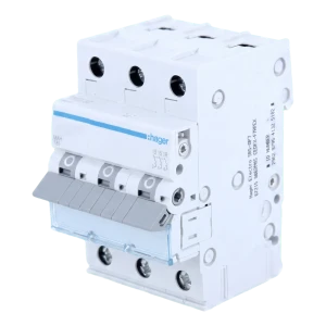Hager MBN306E – automatinis apsauginis jungiklis B 6A 3P 6kA