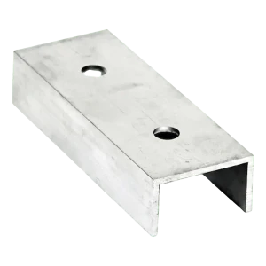 Aliuminio PV montavimo profilio jungtis 120 mm – kampinis profilis 25×45×25