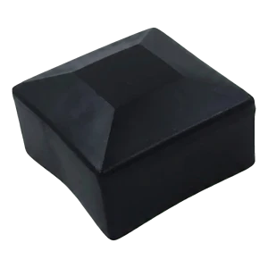 Juoda LLDPE angos dangtelis PV montavimo profiliams 40×40 mm – 2 tipas