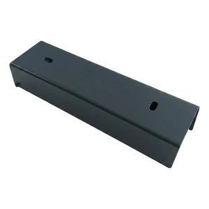 U profilis tvoros pamatinei plokštei 200×55 mm – cinkuotas plienas, antracitas