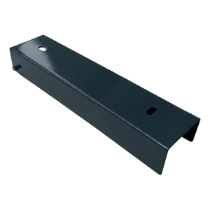U profilis tvoros cokoliui 250×55 mm – cinkuotas plienas, antracitas