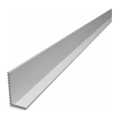 Aliuminio kampuotė nelygiaašė 40×20×2,6 mm – L profilis, ilgis 2000 mm 001-702 (1)