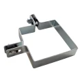 Kampinio tvirtinimo spaustukas tvoros panelėms 100x100 mm cinkuotas 000-773 (3)