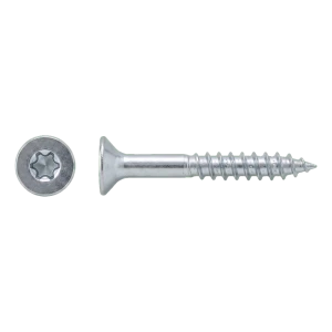 Universalus medsraigtis torx A2 TX25 6,0×40 mm – kūginė galvutė, dalinis sriegis – dėžutė 100 vnt.