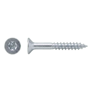 Universalus medsraigtis torx nerūdijančio plieno A2 TX25 6,0×70 mm – kūginė galvutė, dalinis sriegis – dėžutė 100 vnt.