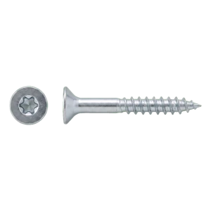 Universalus medsraigtis torx A2 TX25 6,0×60 mm – kūginė galvutė, dalinis sriegis – dėžutė 100 vnt.