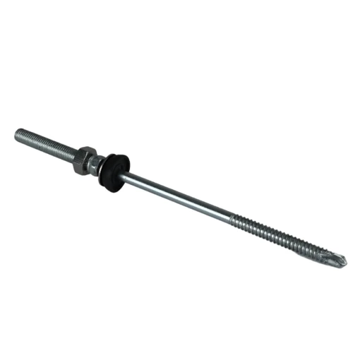 Dvigubo Sriegio Varžtas - M10x70 - 225mm - EJOT JT3-SB-3x155 DIN 934, Skirtas Plieninėms Konstrukcijoms PV-06-05