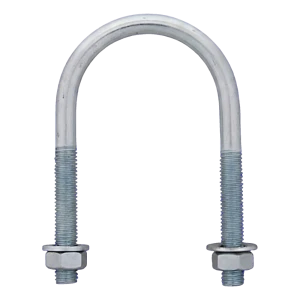 Cinkuotas vamzdžio spaustukas (apkaba) M6 × 14 mm, 1/4" vamzdžiui