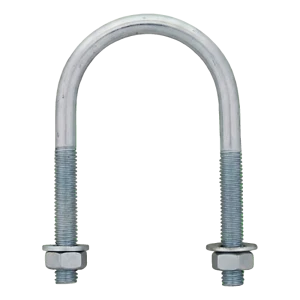 Cinkuotas vamzdžio spaustukas (apkaba) M6 × 23 mm, 1/2" vamzdžiui