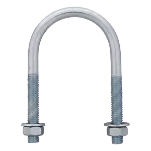 Cinkuotas vamzdžio spaustukas (apkaba) M8 × 43 mm, 1 1/4" vamzdžiui