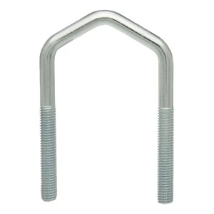 Cinkuota antenos apkaba (D tipo) M6 × 28 × 55 mm, 3/4" vamzdžiui