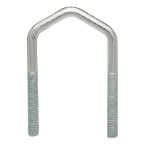Antenos apkaba (D tipo), cinkuota, M6 × 49 × 90 mm, 1 1/2" vamzdžiui