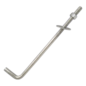 L formos inkaras mūrlatui (lenktas srieginis tvirtinimo elementas) M14×400 mm – cinkuotas