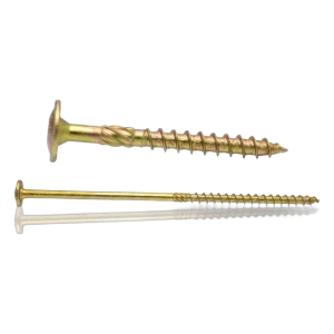 Konstrukcinis medsraigtis su praplatinta galvute, cinkuotas, TX40, 8,0×160 mm – dalinis sriegis – pakuotėje 50 vnt.
