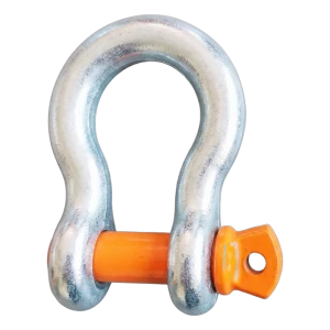 Išlenkta apkaba cinkuota 2 t – kaištis Ø16 mm, EN 13889