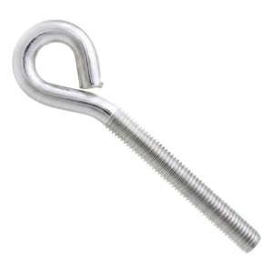 Varžtas su ąsa ir metriniu sriegiu, cinkuotas M6×140 mm