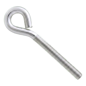 Cinkuotas varžtas su ąsa, metrinis sriegis M10×160 mm