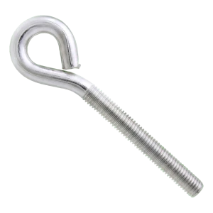 Varžtas su ąsa, cinkuotas, su metriniu sriegiu M10×225 mm