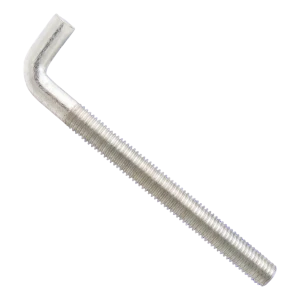 Kampinis kablys su metriniu sriegiu, cinkuotas M10×120 mm