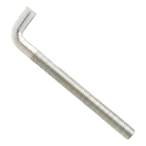 Kampinis kablys su metriniu sriegiu, cinkuotas M10×225 mm