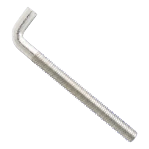 Kampinis kablys M12×185 mm su metriniu sriegiu, cinkuotas