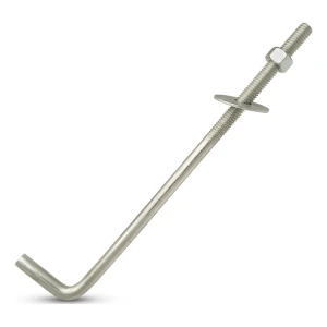 L formos inkarinis varžtas (lenktas srieginis tvirtinimo elementas) M16×500 mm – cinkuotas