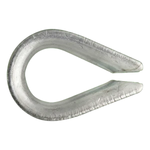 Cinkuotas lynžiedis 3 mm lynui – DIN 6899 B