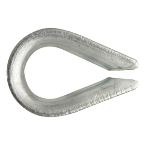 Cinkuotas lynžiedis 12 mm lynui – DIN 6899 B
