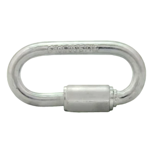 Susukama grandinės jungtis (greitai jungiama) cinkuota 4 mm – nominali apkrova 80 kg