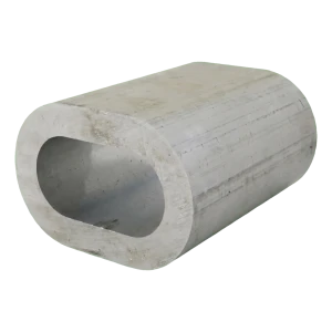 Aliumininė užspaudžiama lyno įvorė plieniniams lynams 10 mm – EN 13411-3