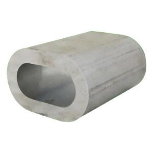 Aliumininė užspaudžiama lyno įvorė plieniniams lynams 12 mm – EN 13411-3